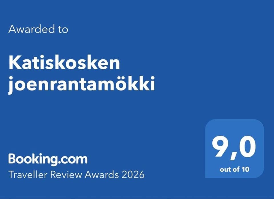 Katiskosken joenrantamökki Villa in Finland