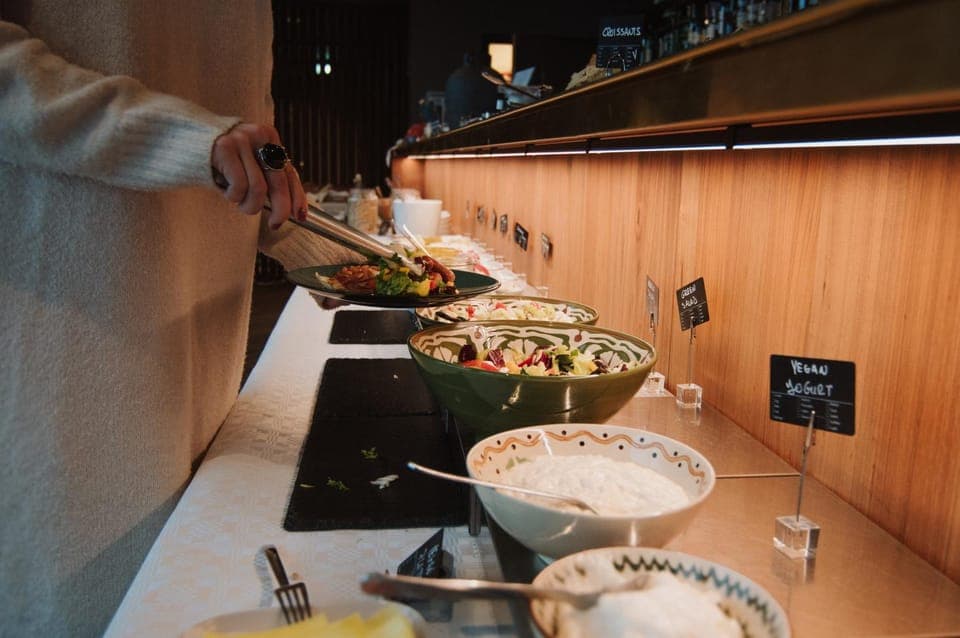 Food and drinks, Food, Buffet breakfast, Drinks