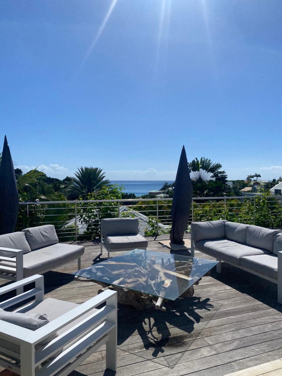 View (from property/room), Balcony/Terrace, Sea view