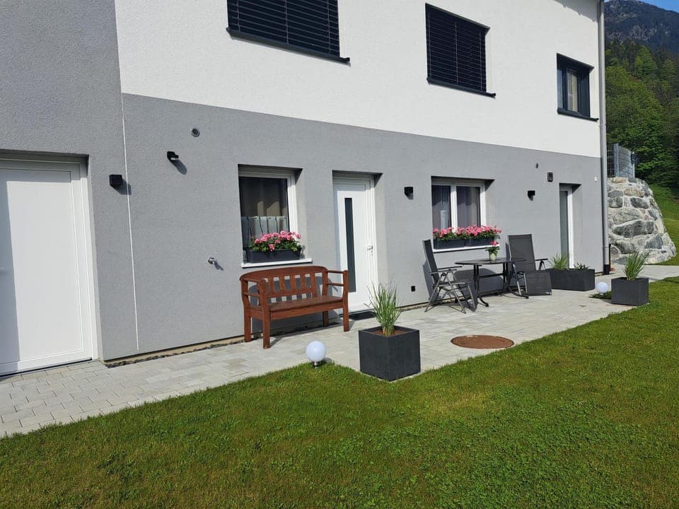 Property building, Garden