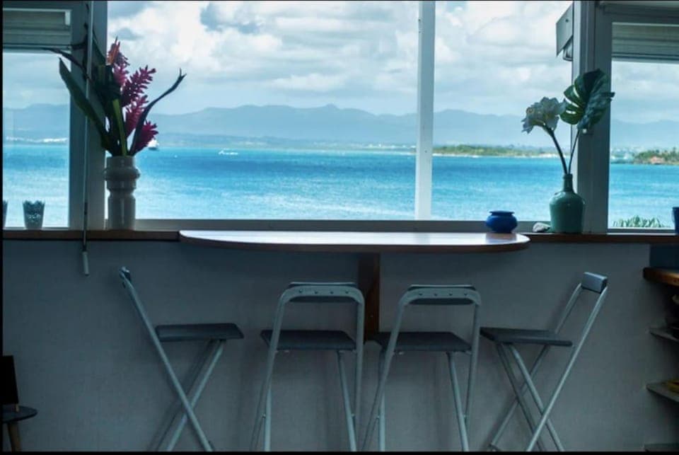 Natural landscape, Dining area, Sea view
