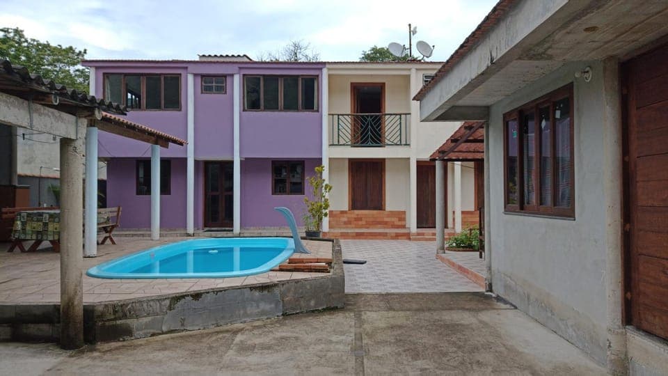 Patio, Pool view