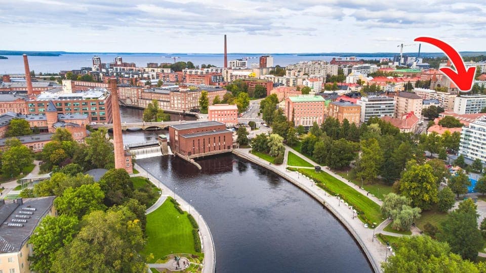 Nearby landmark, Neighbourhood, Bird's eye view, City view, Lake view