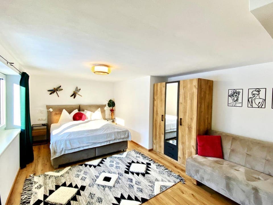 Bed, Bedroom, storage