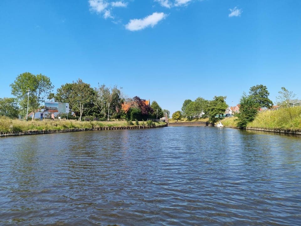 Day, Natural landscape, River view