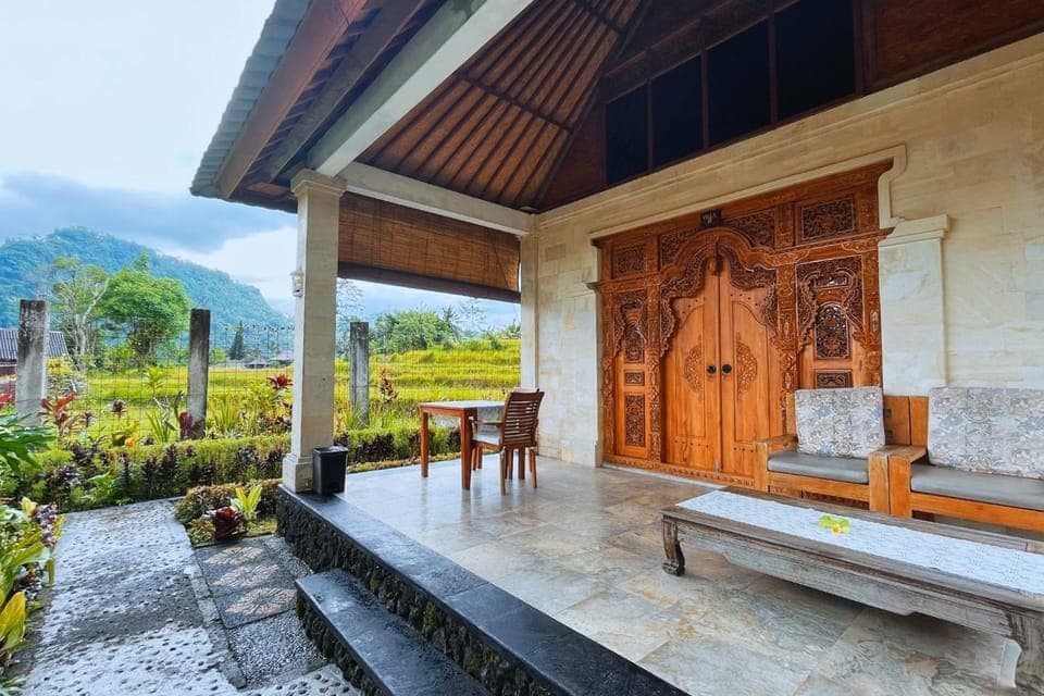 Patio, Day, Natural landscape, Garden, View (from property/room), Balcony/Terrace, Garden view, Mountain view