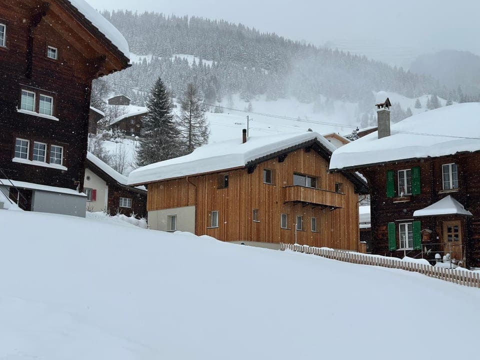 Property building, Natural landscape, Winter