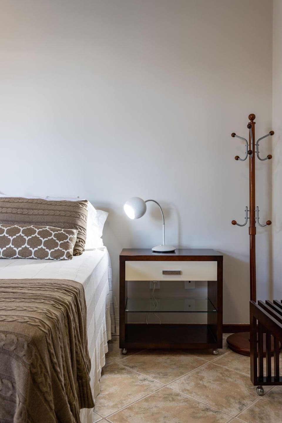 Bed, Decorative detail, Bedroom