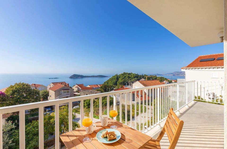 Day, Natural landscape, View (from property/room), Balcony/Terrace, Sea view