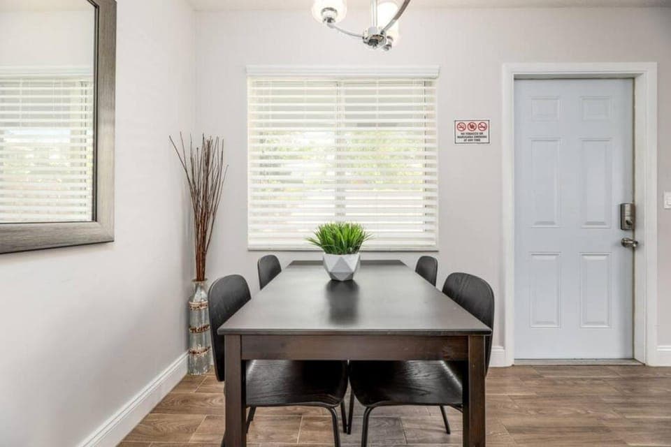 Dining area