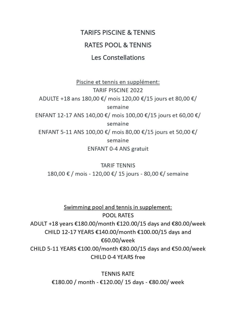 Tennis court, Swimming pool, Swimming pool