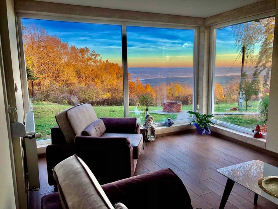 Natural landscape, Living room, Seating area