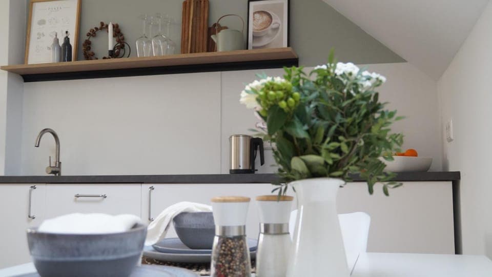 Kitchen or kitchenette, kitchen