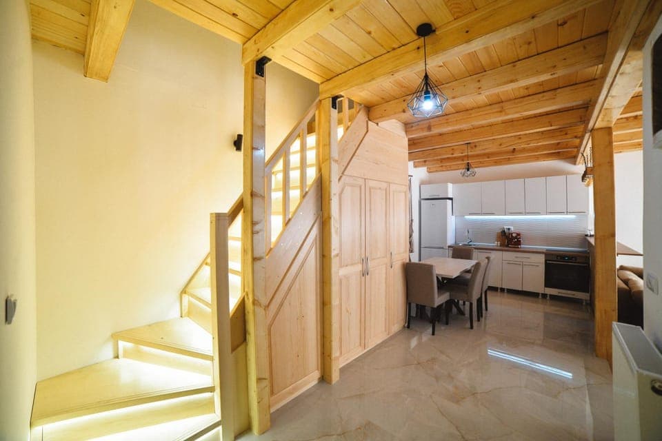 Kitchen or kitchenette, Seating area, Dining area, wardrobe