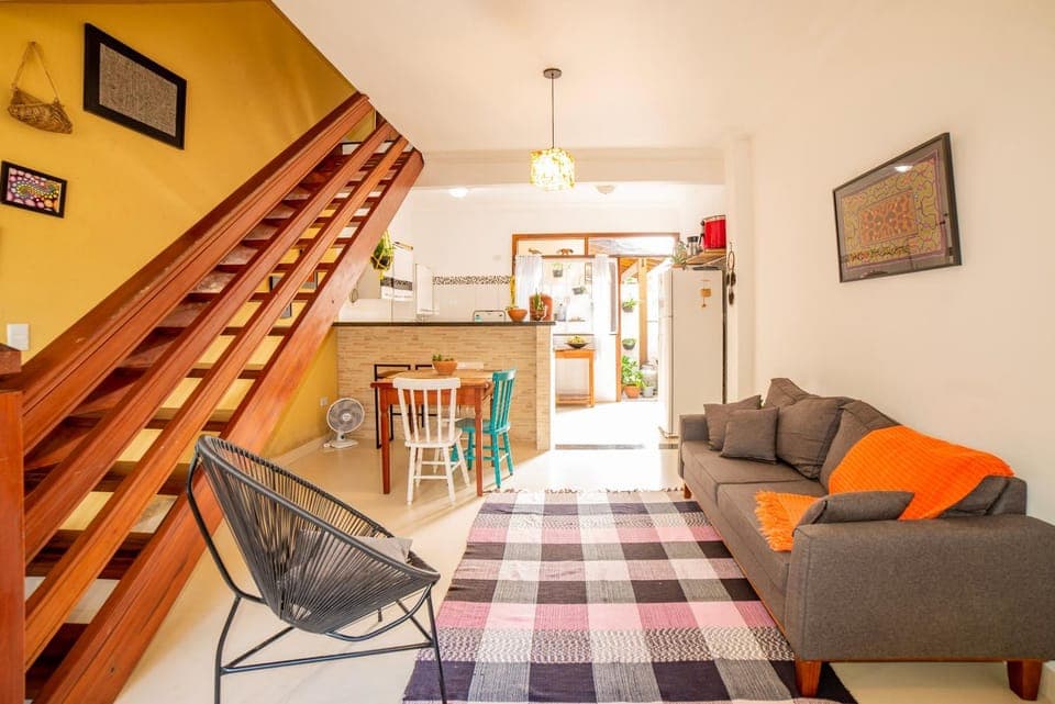 Living room, Seating area, Communal kitchen