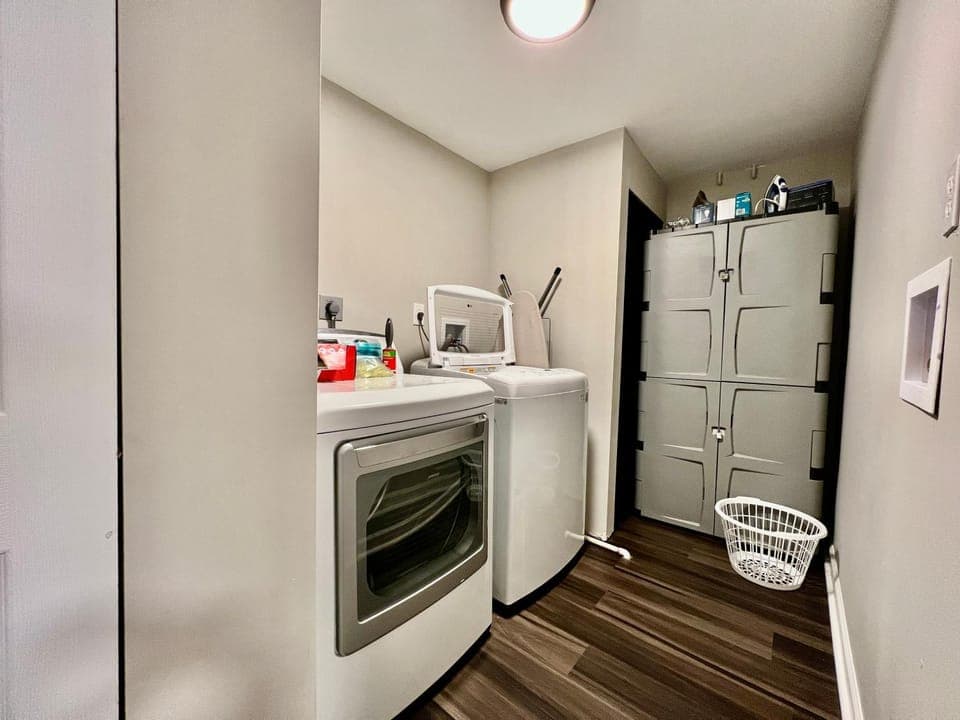 washing machine, dryer