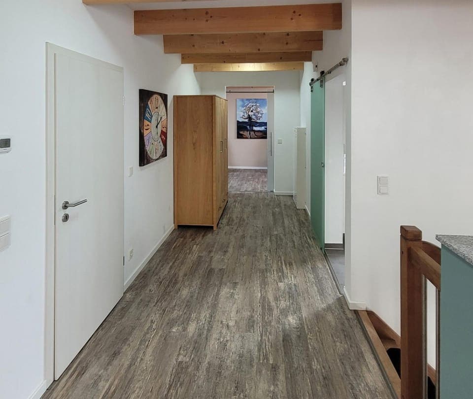 Photo of the whole room, wardrobe