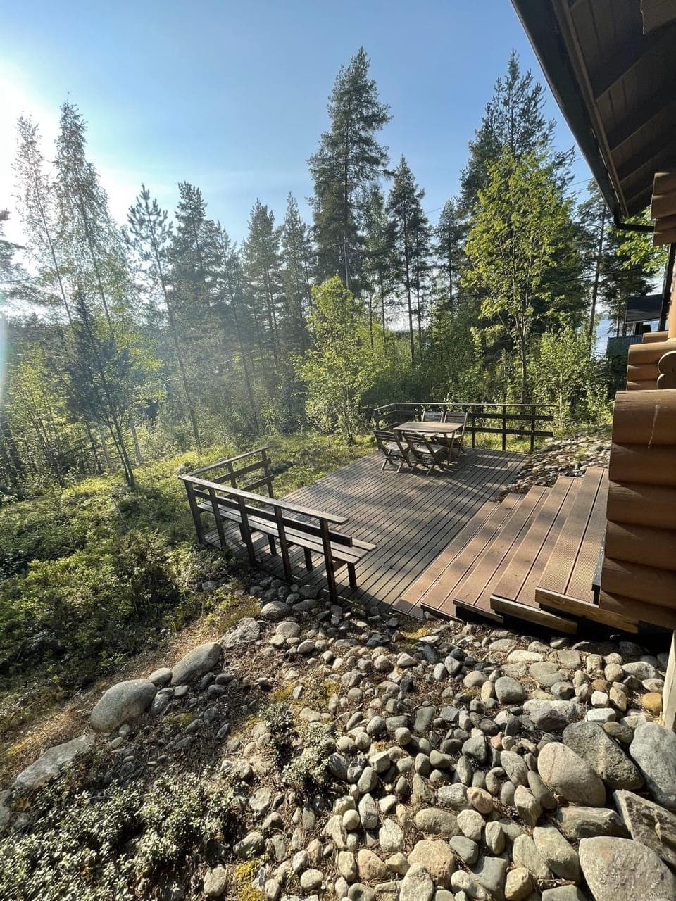Patio, Garden view