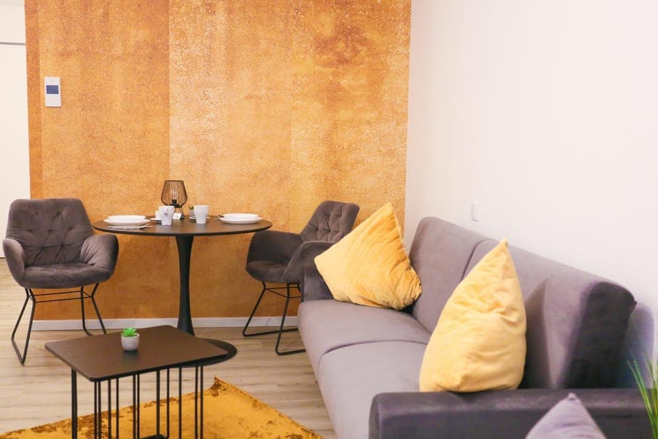 Living room, Seating area, Dining area