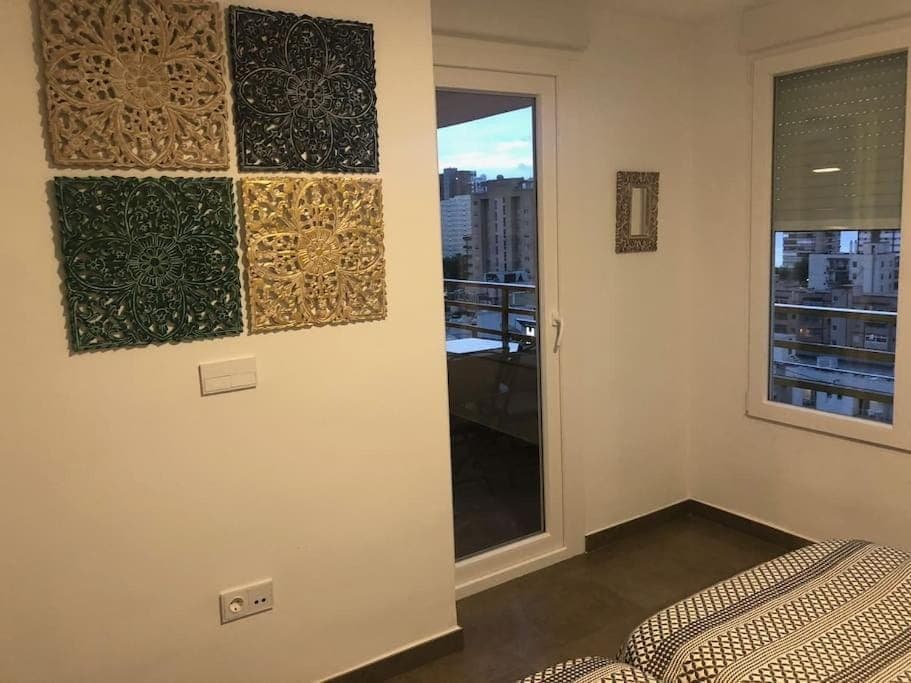 Photo of the whole room, Bedroom