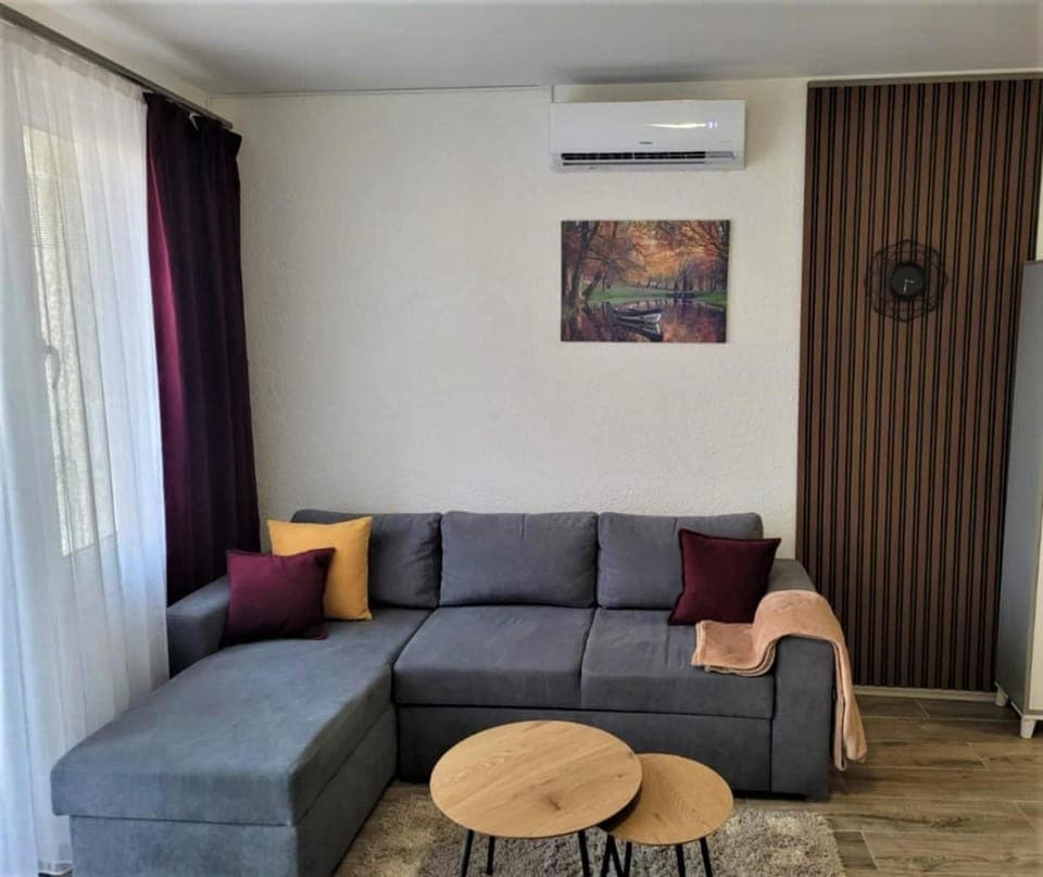 Living room, Seating area, air conditioner