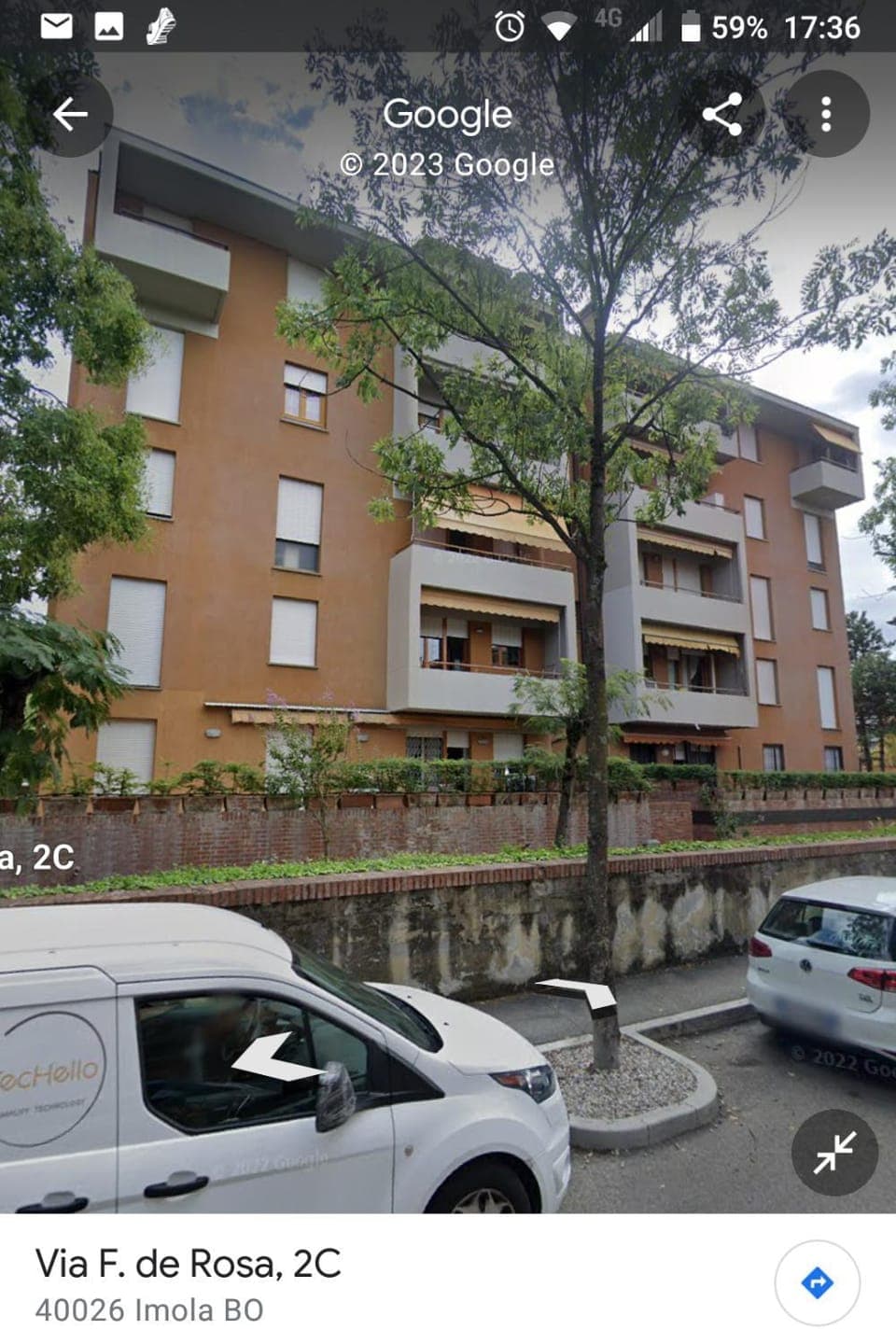 Property building, Neighbourhood, Text overlay, Street view, Location