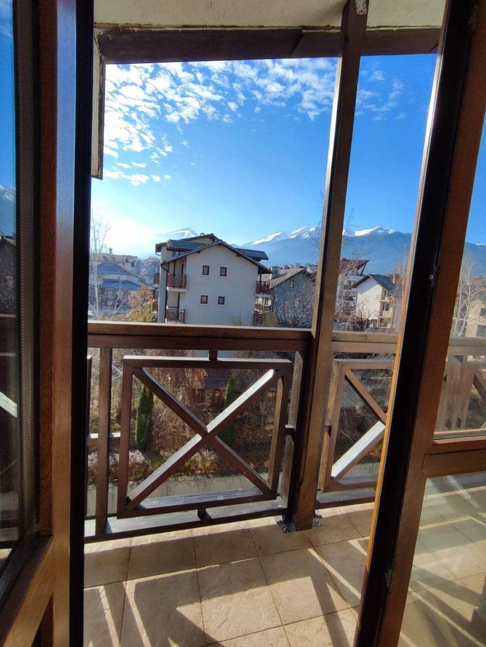 View (from property/room), Balcony/Terrace, Mountain view