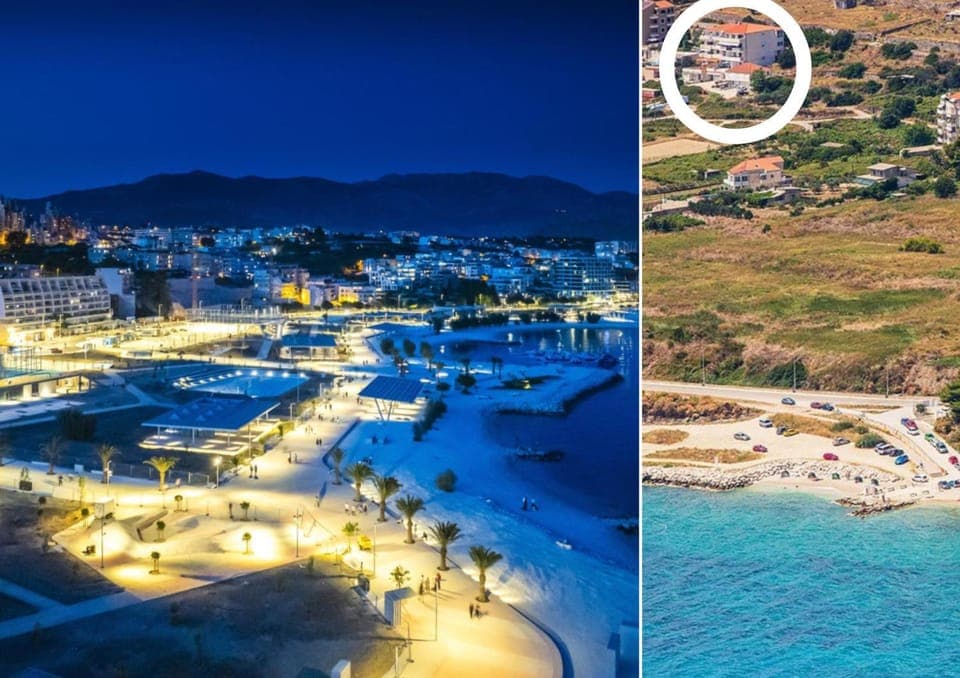 Property building, Beach