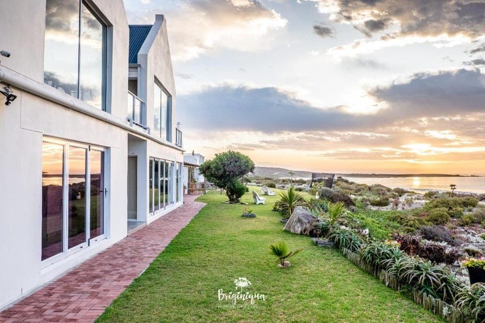 Garden, Sea view, Sunset