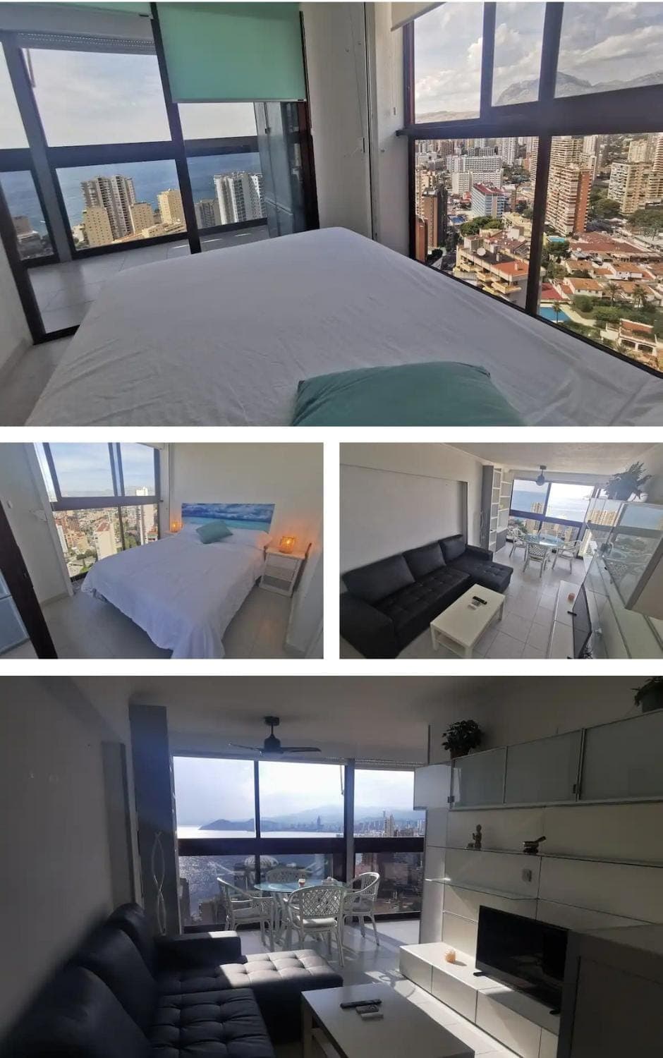 Bed, Photo of the whole room, Bedroom, City view