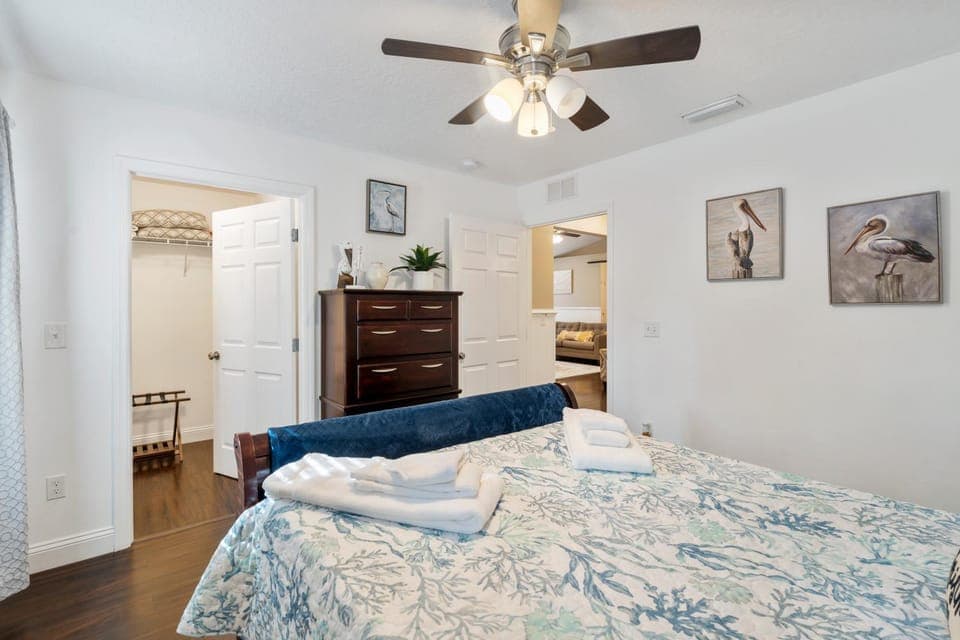 Bed, Bedroom