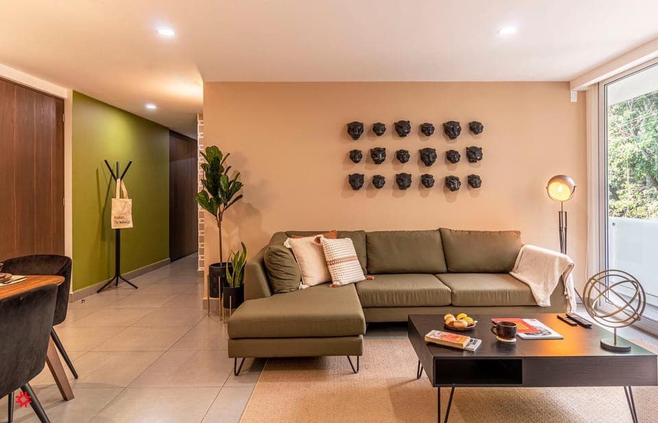 Living room, Seating area