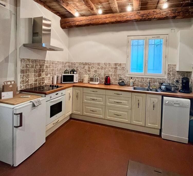 Kitchen or kitchenette, dishwasher, minibar, pet friendly, stove