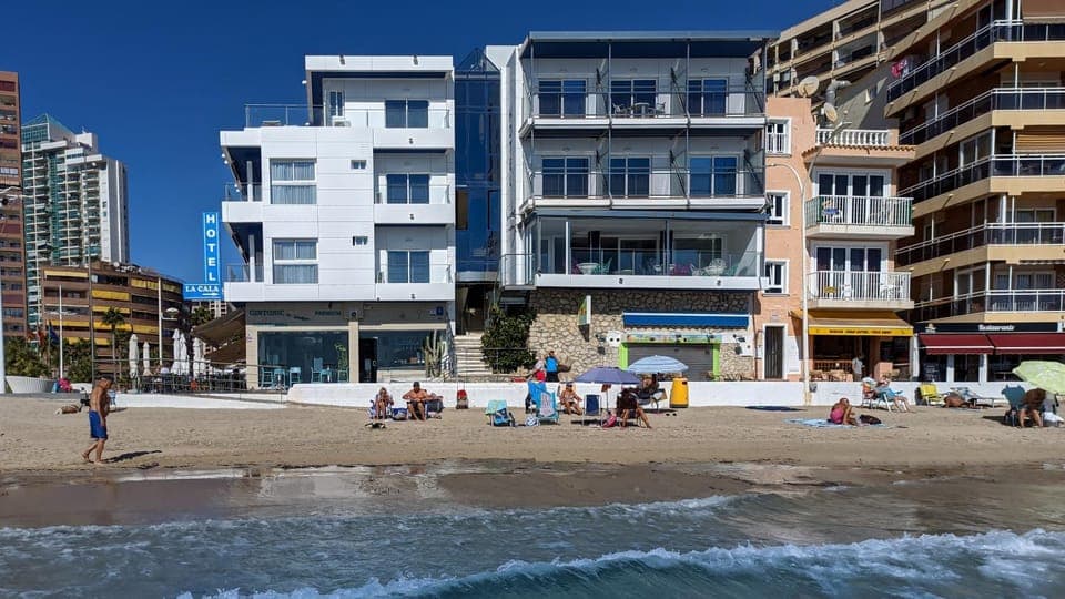 Property building, Beach, Street view