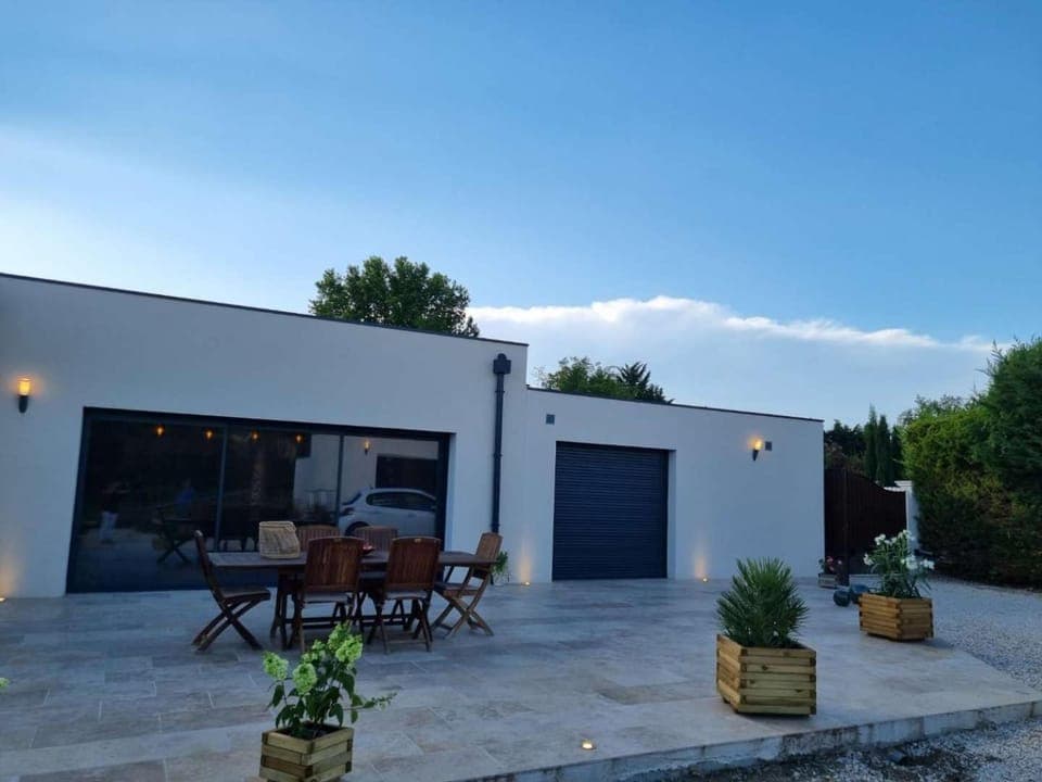 Property building, Patio