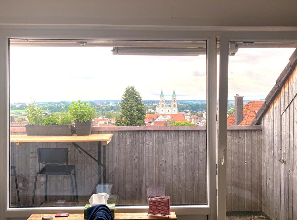 View (from property/room), Balcony/Terrace, Landmark view