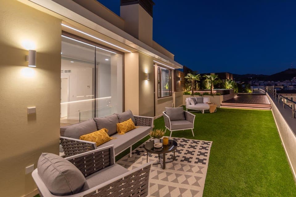 Night, Balcony/Terrace, Balcony/Terrace, sunbed