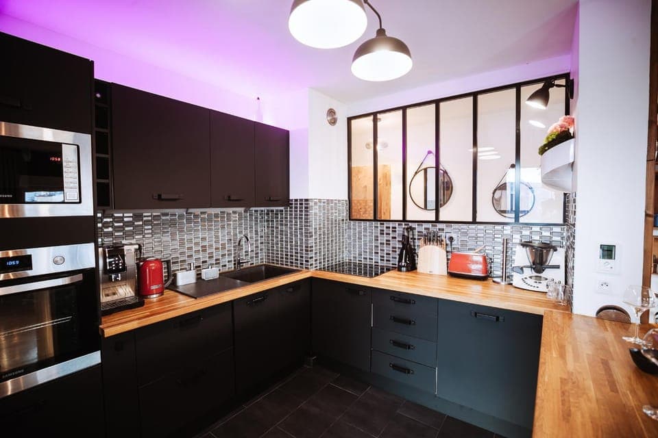 Coffee/tea facilities, Kitchen or kitchenette, dishwasher, minibar, pet friendly, stove, toaster