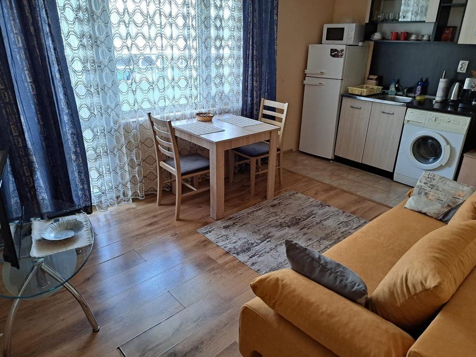 Living room, Seating area, oven, stove, washing machine