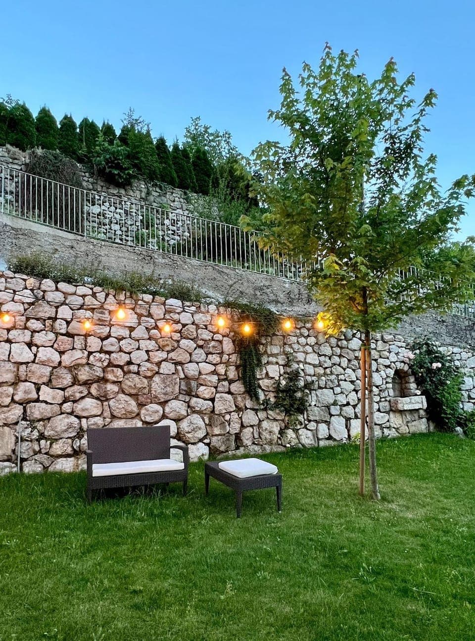 Natural landscape, Garden, Garden, Garden view