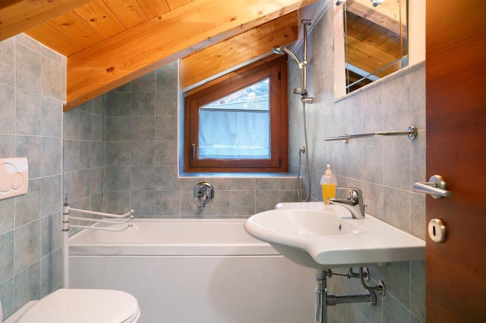 Bathroom, Living room