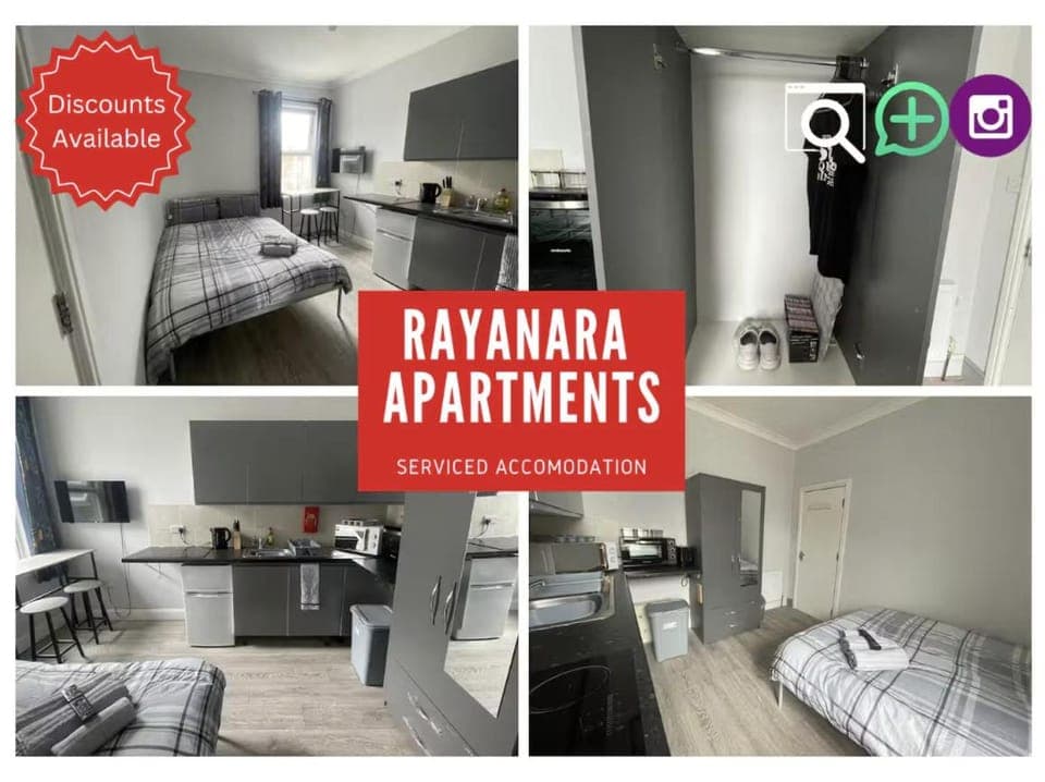 Bed, TV and multimedia, Kitchen or kitchenette, Photo of the whole room, Bedroom