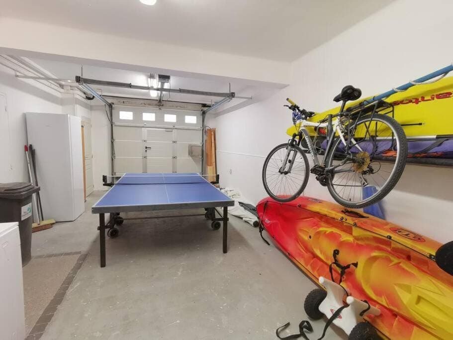 Table tennis, Canoeing