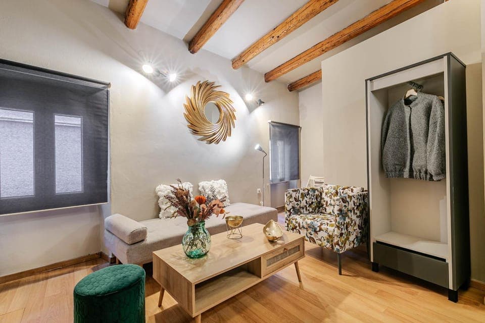 Living room, wardrobe