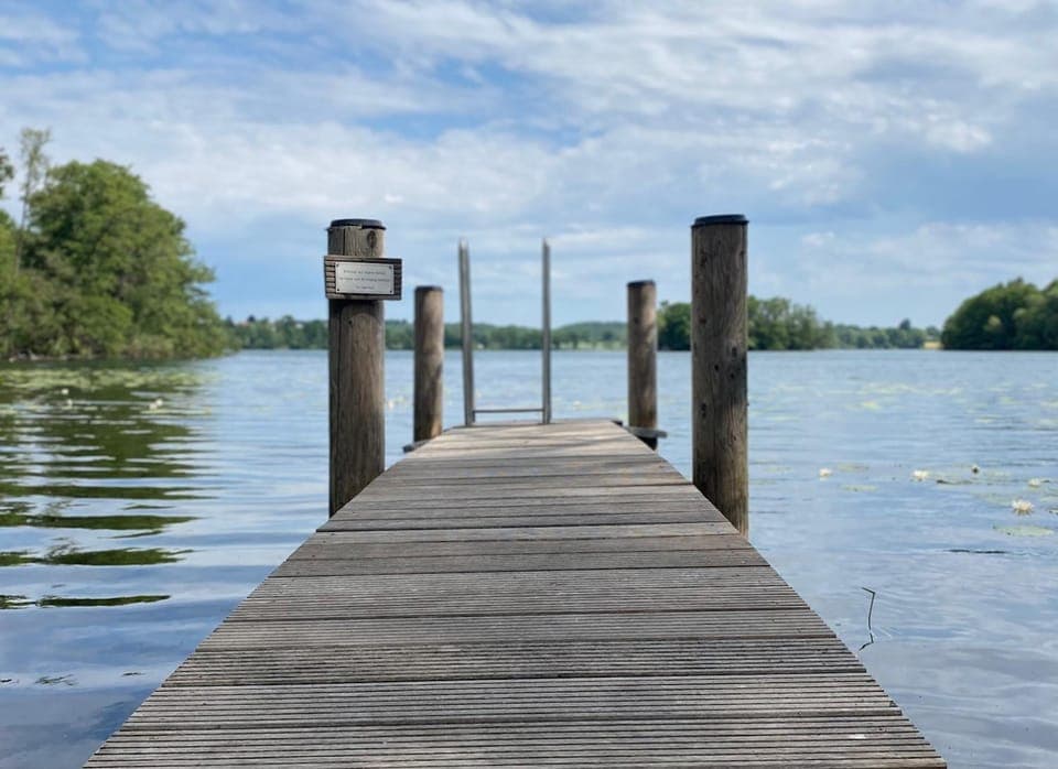 Natural landscape, Lake view