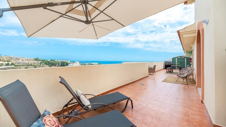 Balcony/Terrace, Sea view, sunbed