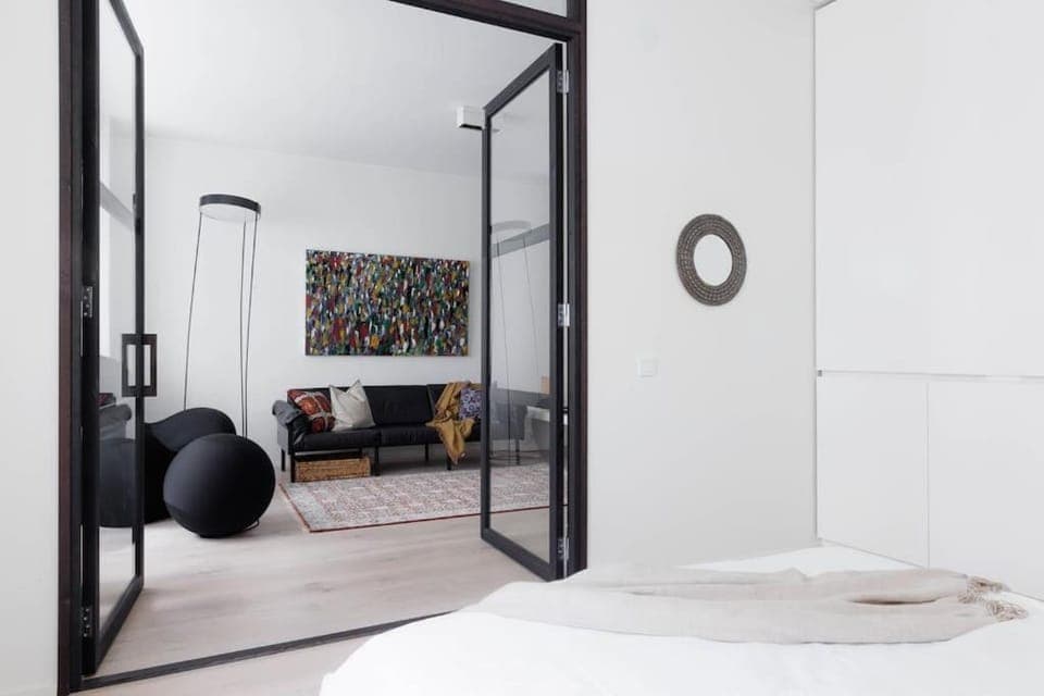Living room, Seating area, Bedroom