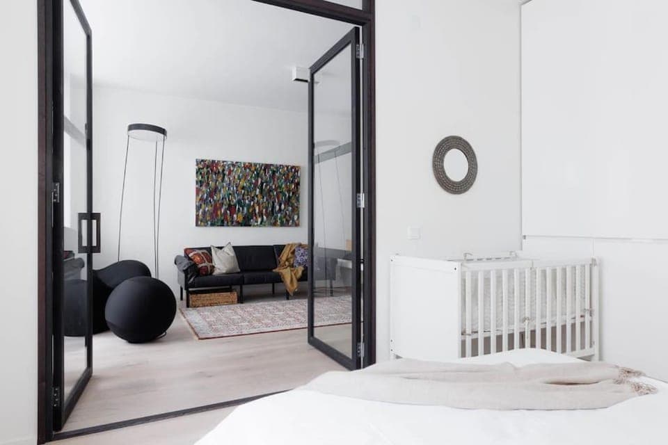 Living room, Seating area, Bedroom