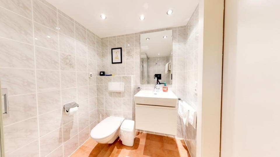 Shower, Toilet, Bathroom, towels