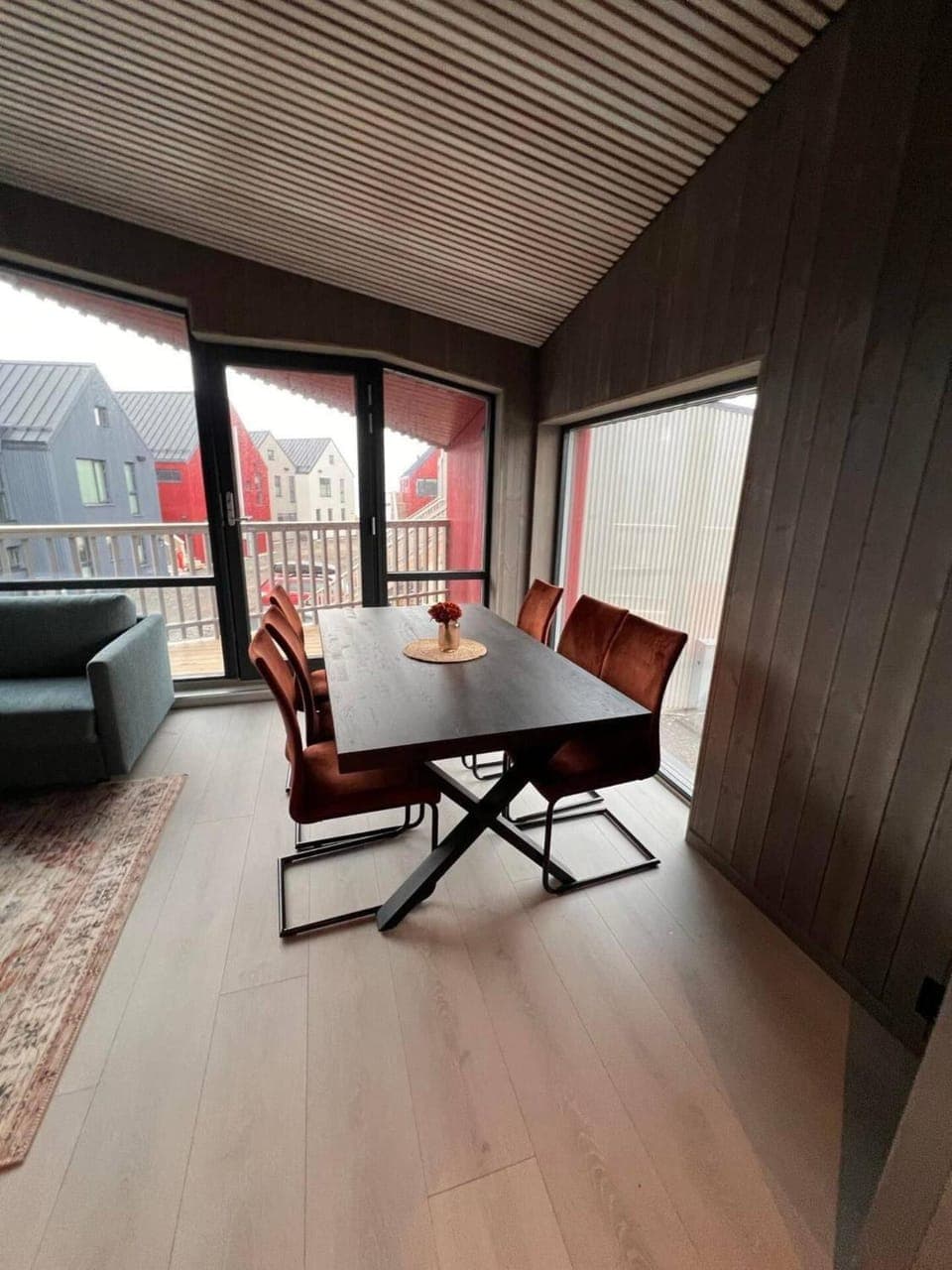 View (from property/room), Living room, Dining area